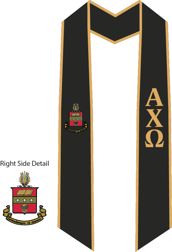 Alpha Chi Rho Graduation Stoles