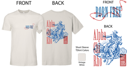 Alpha Chi Rho Cowboy Graphic T-Shirt