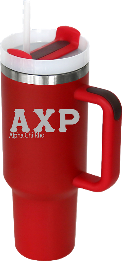 Alpha Chi Rho Lettered 40oz Tumblers