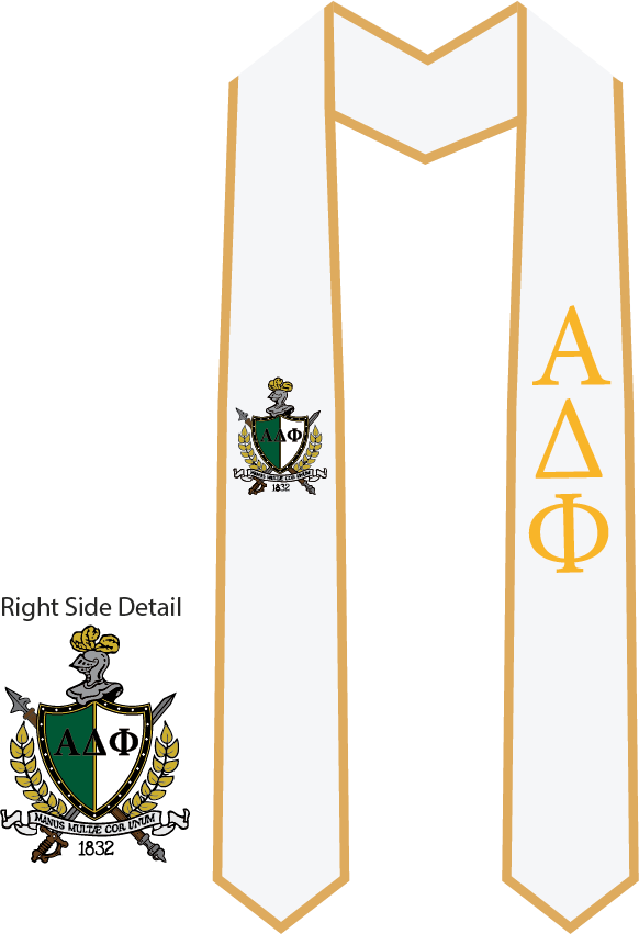 Alpha Delta Phi Graduation Stoles