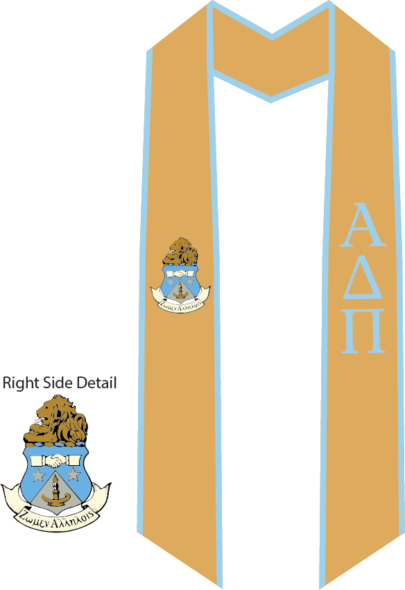 Alpha Delta Pi Graduation Stoles