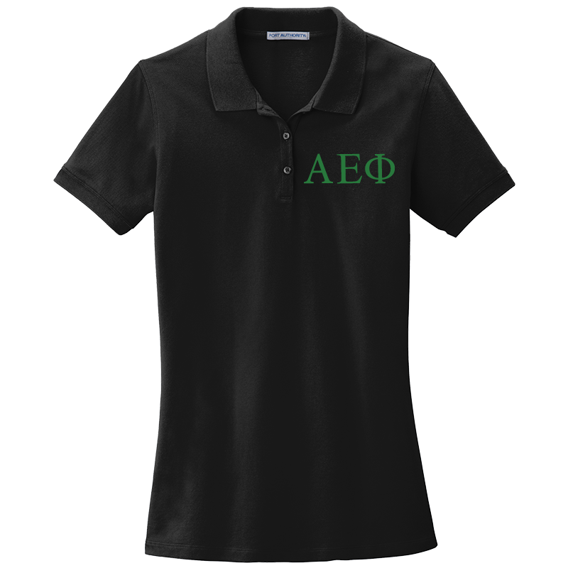 Alpha Epsilon Phi Ladies' Embroidered Polo Shirt