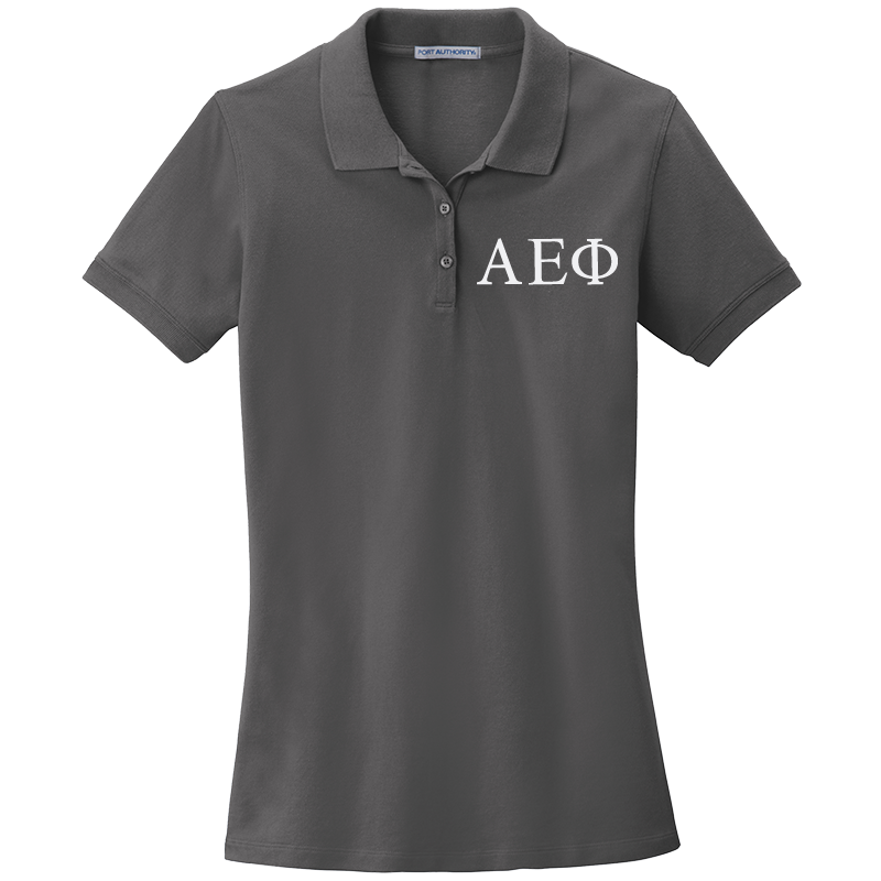 Alpha Epsilon Phi Ladies' Embroidered Polo Shirt