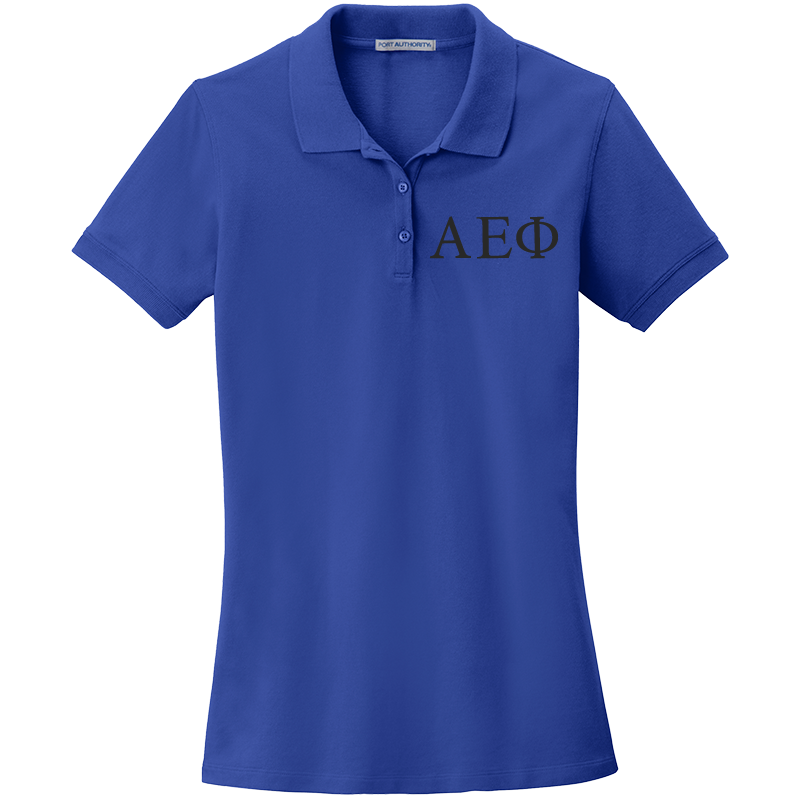 Alpha Epsilon Phi Ladies' Embroidered Polo Shirt