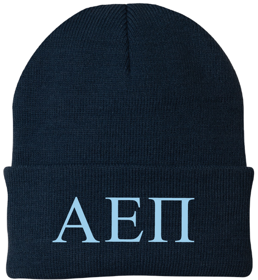 Alpha Epsilon Pi Lettered Beanies