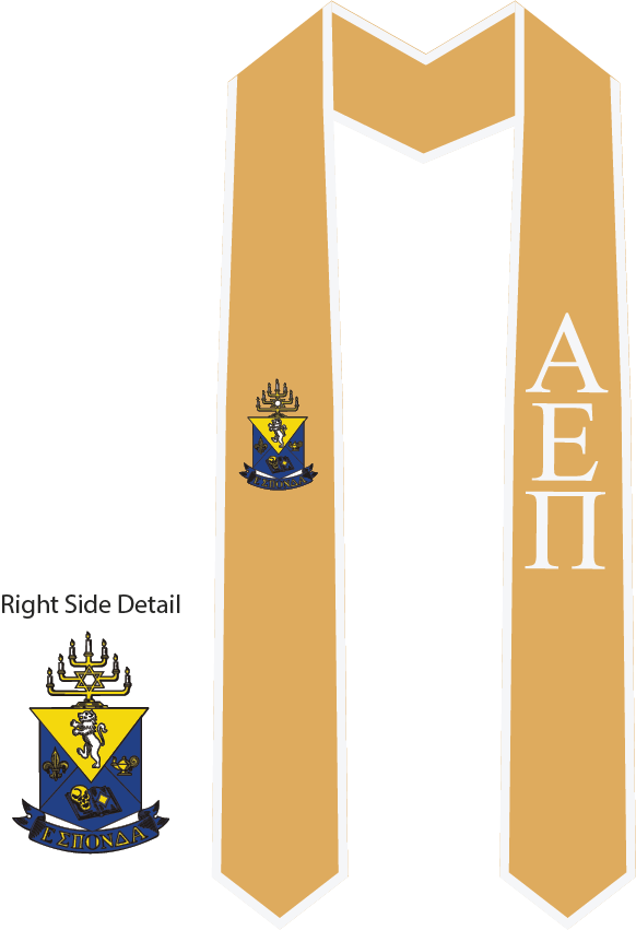 Alpha Epsilon Pi Graduation Stoles
