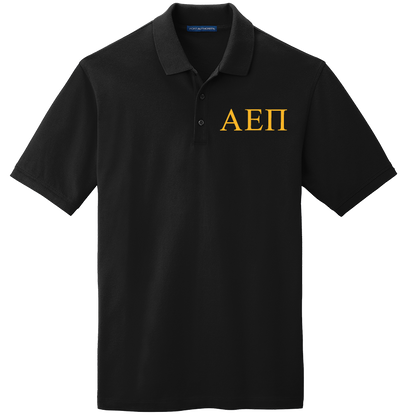 Alpha Epsilon Pi Men's Embroidered Polo Shirt