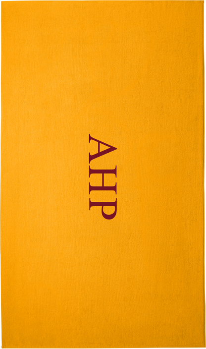 Alpha Eta Rho Lettered Beach Towels