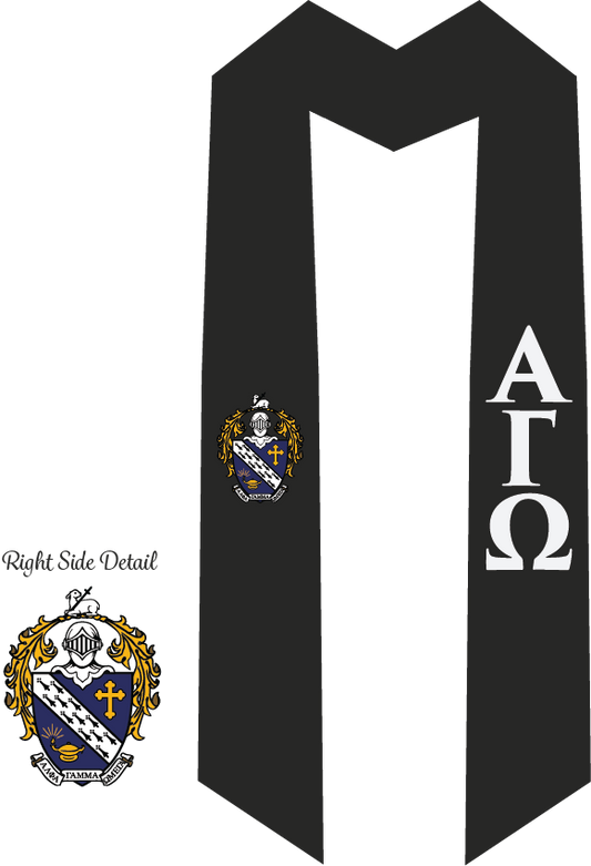 Alpha Gamma Omega Graduation Stoles