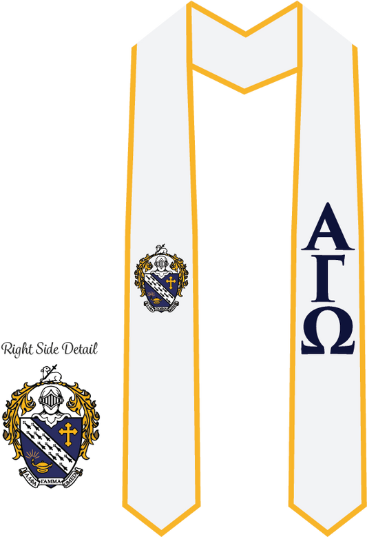 Alpha Gamma Omega Graduation Stoles
