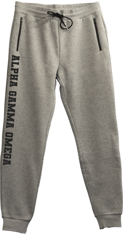 Alpha Gamma Omega Name Sweatpants
