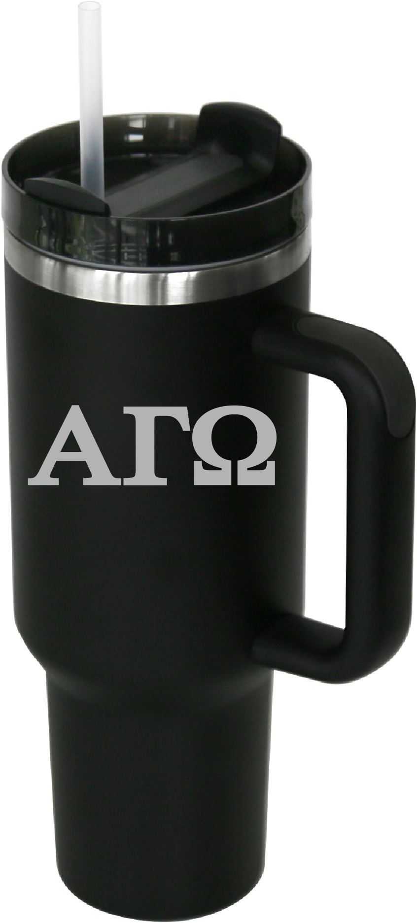 Alpha Gamma Omega Lettered 40oz Tumblers
