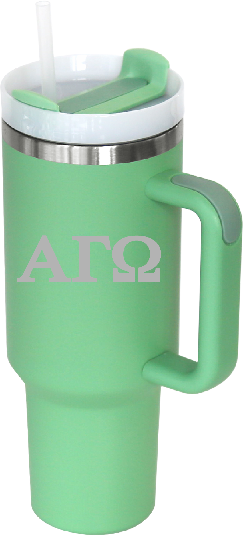 Alpha Gamma Omega Lettered 40oz Tumblers