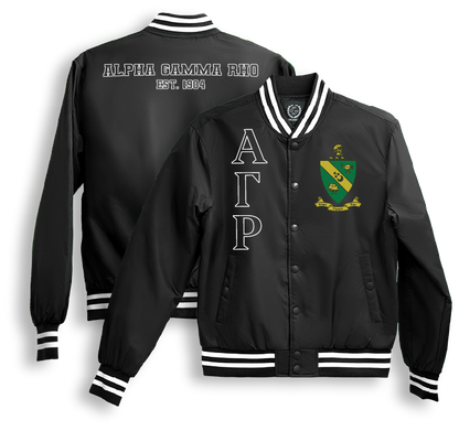 Alpha Gamma Rho Bomber Jackets