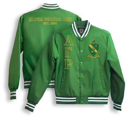 Alpha Gamma Rho Bomber Jackets