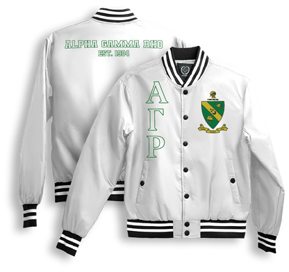 Alpha Gamma Rho Bomber Jackets