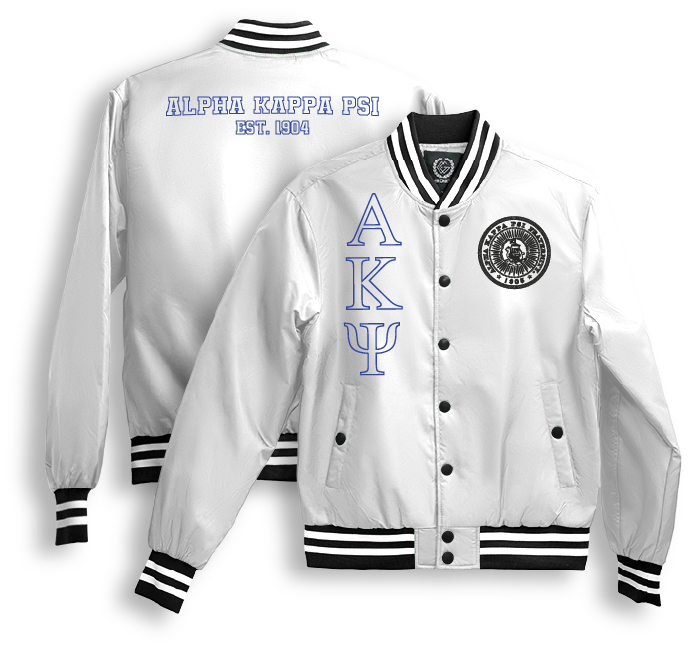 Alpha Kappa Psi Bomber Jackets