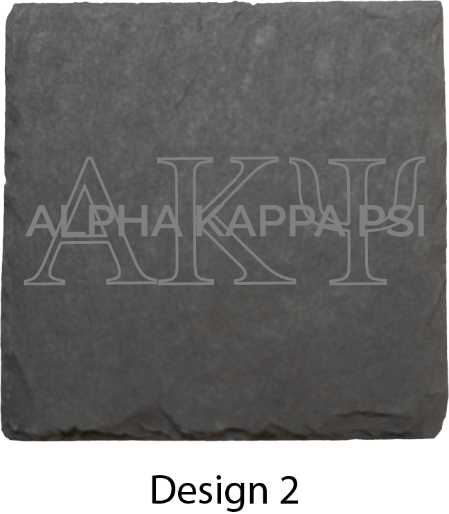 Alpha Kappa Psi Stone Coasters - 4-Pack