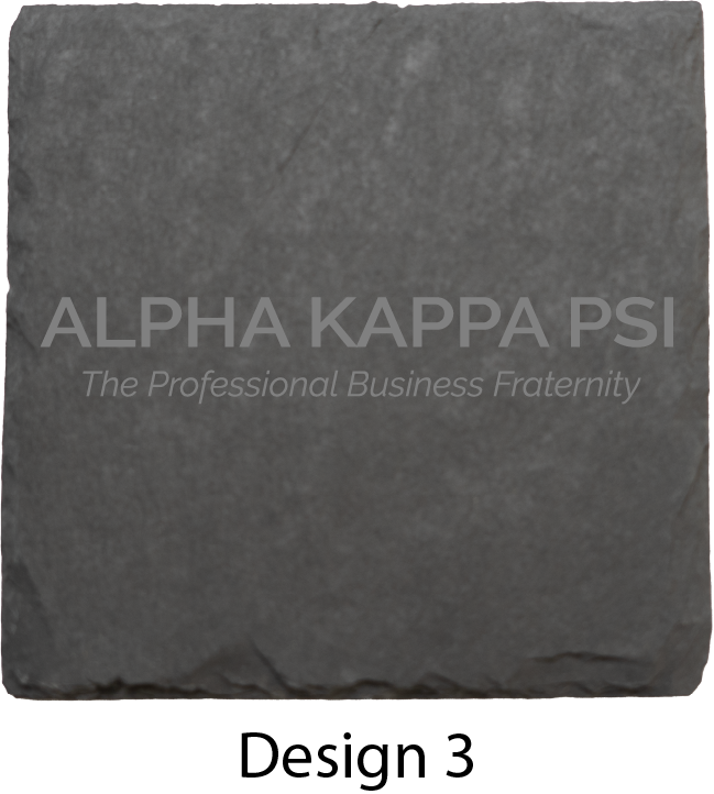 Alpha Kappa Psi Stone Coasters - 4-Pack