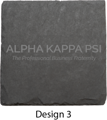 Alpha Kappa Psi Stone Coasters - 4-Pack