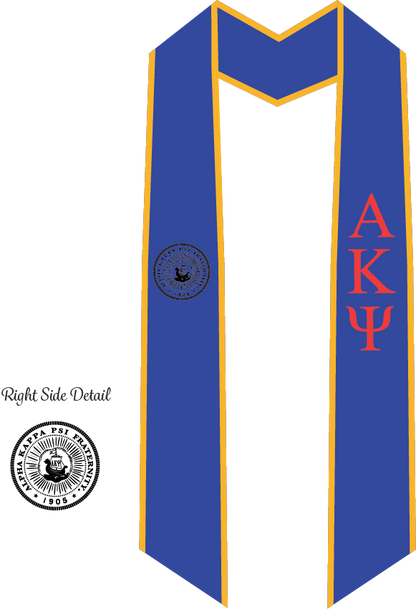 Alpha Kappa Psi Graduation Stoles
