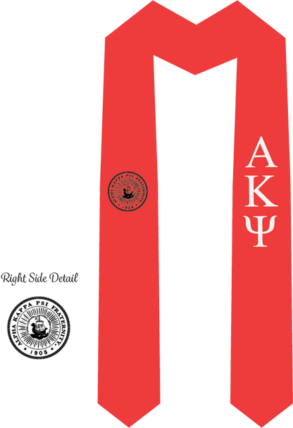 Alpha Kappa Psi Graduation Stoles