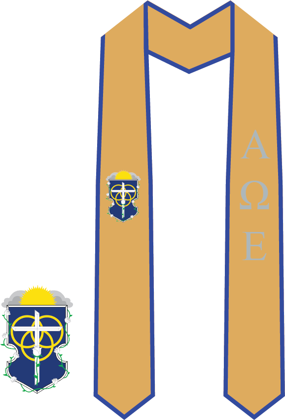 Alpha Omega Epsilon Graduation Stoles