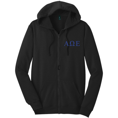 Alpha Omega Epsilon Zip-Up Hooded Sweatshirts