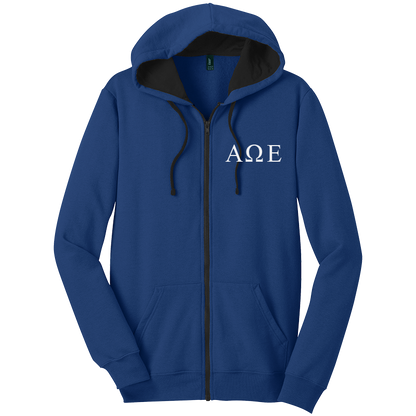 Alpha Omega Epsilon Zip-Up Hooded Sweatshirts