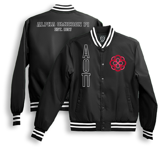 Alpha Omicron Pi Bomber Jackets