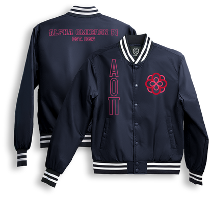 Alpha Omicron Pi Bomber Jackets