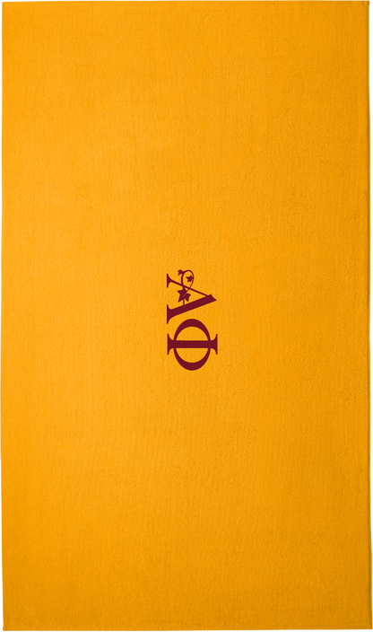 Alpha Phi International Lettered Beach Towels