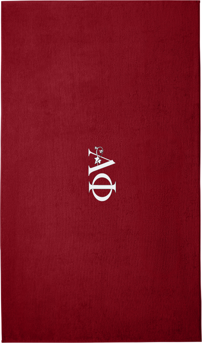 Alpha Phi International Lettered Beach Towels