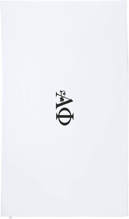 Alpha Phi International Lettered Beach Towels