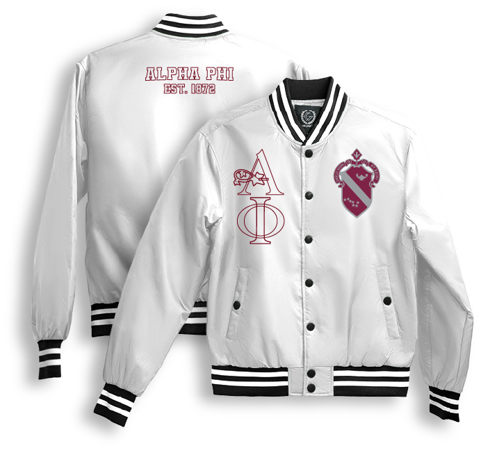 Alpha Phi Bomber Jackets