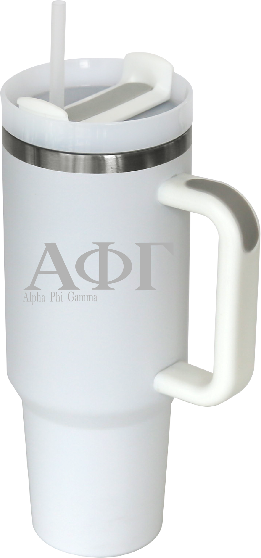 Alpha Phi Gamma Lettered 40oz Tumblers