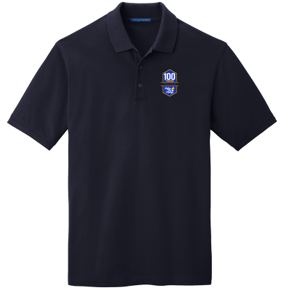 Alpha Phi Omega Centennial 100 Years Men's Embroidered Polo Shirt