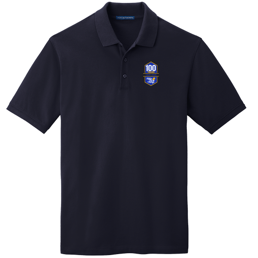 Alpha Phi Omega Centennial 100 Years Men's Embroidered Polo Shirt