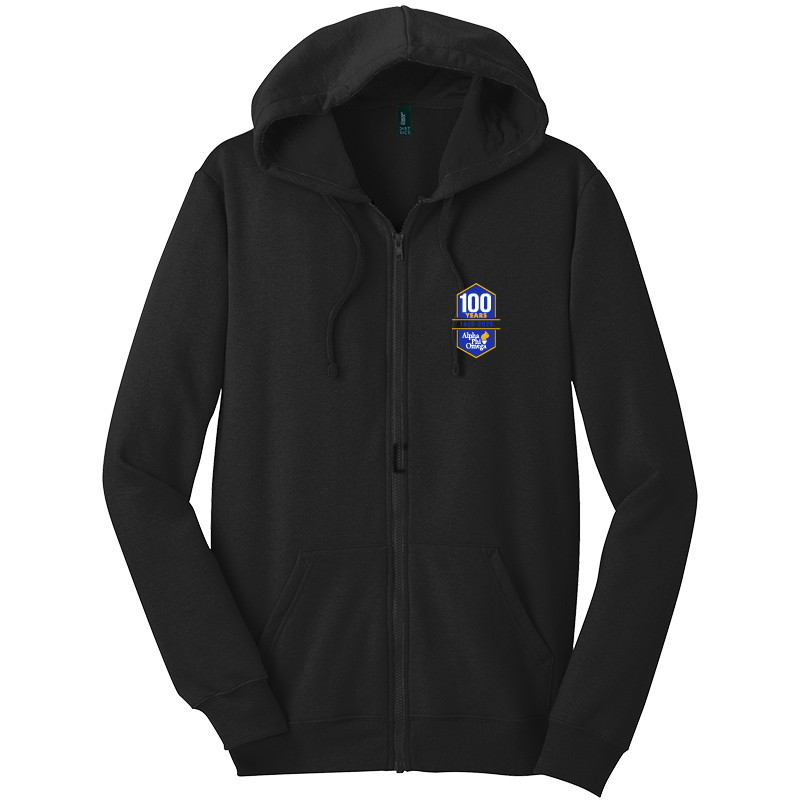 Alpha Phi Omega Centennial 100 Years Zip-Up Hooded Sweatshirts