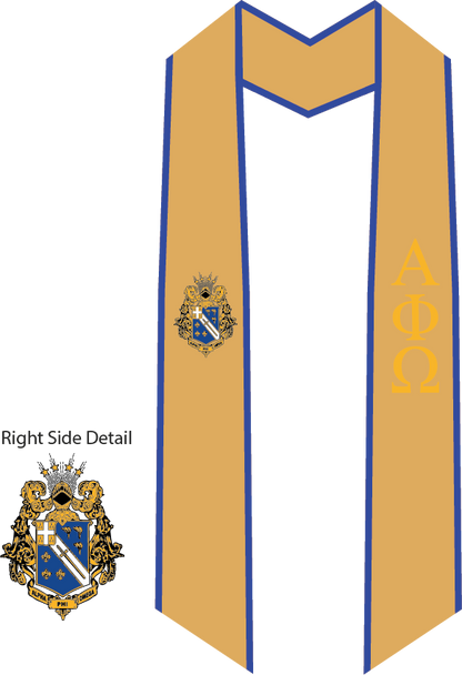 Alpha Phi Omega Graduation Stoles