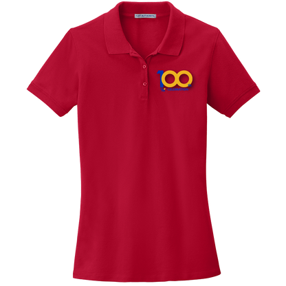 Alpha Phi Omega Centennial 100th Celebration Ladies' Embroidered Polo Shirt