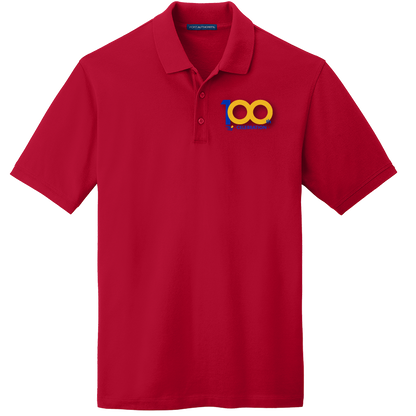 Alpha Phi Omega Centennial 100th Celebration Men's Embroidered Polo Shirt