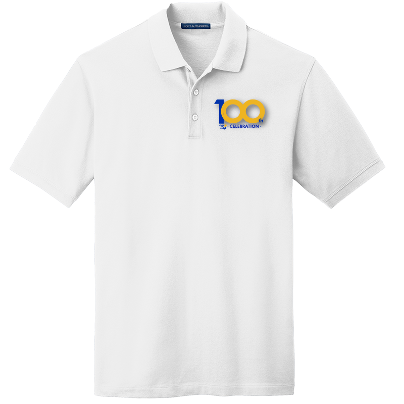 Alpha Phi Omega Centennial 100th Celebration Men's Embroidered Polo Shirt