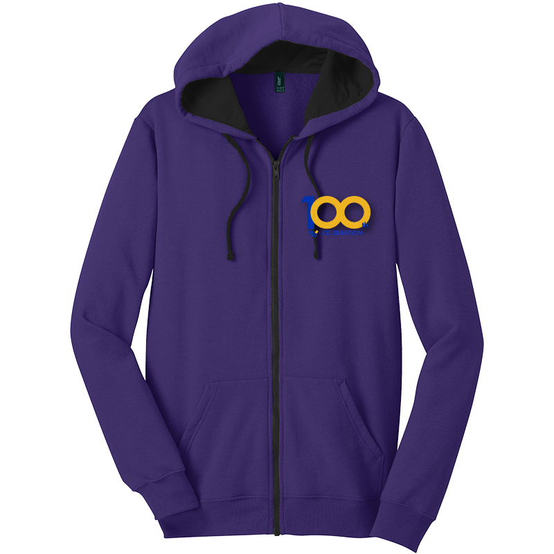 Alpha Phi Omega Centennial 100th Celebration Zip-Up Hooded Sweatshirts