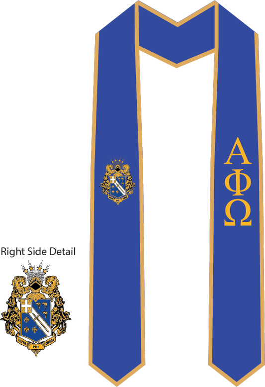 Alpha Phi Omega Graduation Stoles