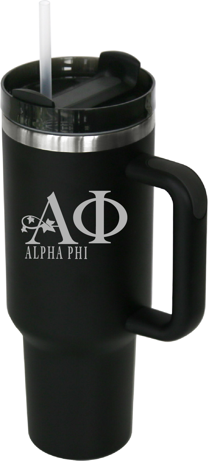Alpha Phi Lettered 40oz Tumblers