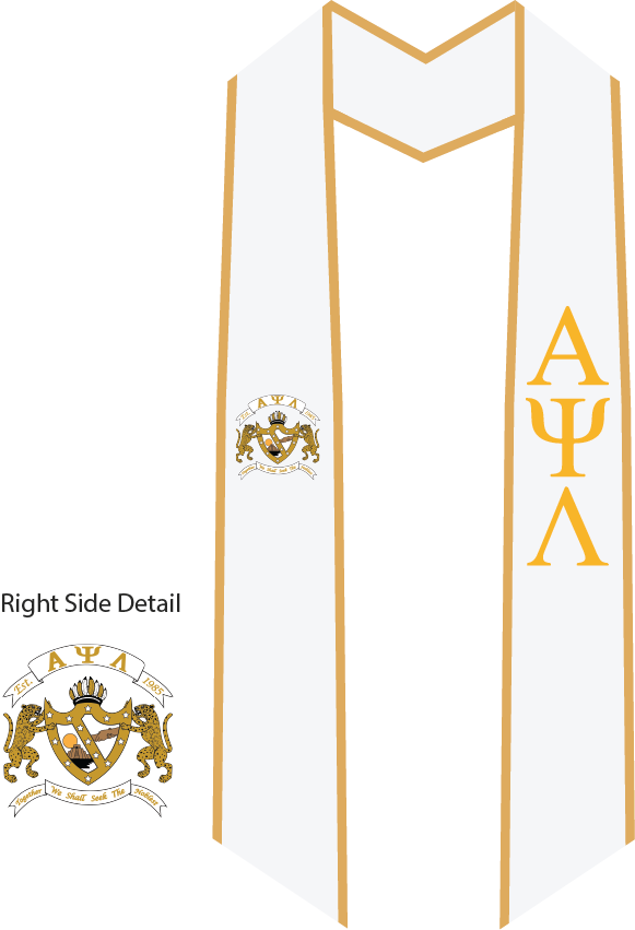 Alpha Psi Lambda Graduation Stoles