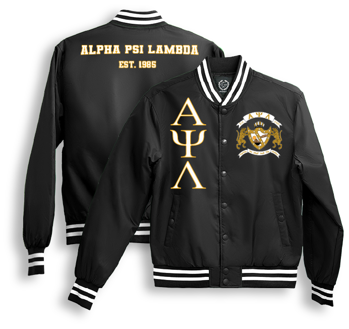 Alpha Psi Lambda Bomber Jackets