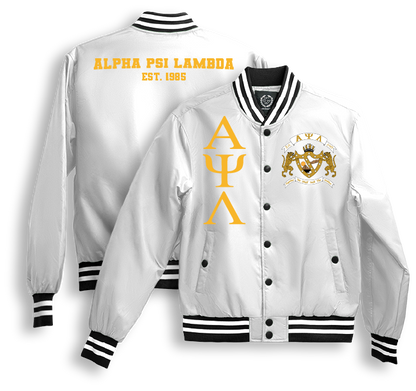 Alpha Psi Lambda Bomber Jackets