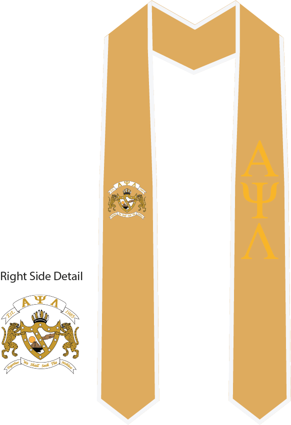 Alpha Psi Lambda Graduation Stoles